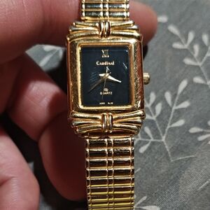 Cardinal Gold Quartz Watch